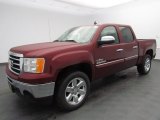 2013 Sonoma Red Metallic GMC Sierra 1500 SLE Crew Cab #76127742