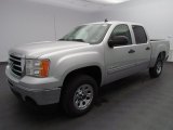 2013 Quicksilver Metallic GMC Sierra 1500 SLE Crew Cab #76127735
