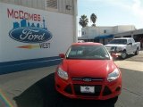 2013 Race Red Ford Focus SE Hatchback #76157762