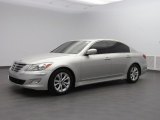 2012 Hyundai Genesis Platinum Silver Metallic