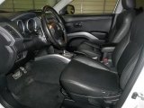 2012 Mitsubishi Outlander GT S AWD Black Interior