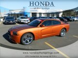 2011 Toxic Orange Pearl Dodge Charger R/T Road & Track #76157837