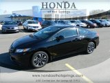 2013 Crystal Black Pearl Honda Civic EX Coupe #76157826