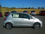 Classic Silver Metallic Toyota Yaris in 2013