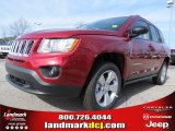 2013 Deep Cherry Red Crystal Pearl Jeep Compass Latitude #76185481