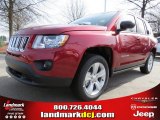 2013 Deep Cherry Red Crystal Pearl Jeep Compass Latitude #76185480