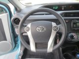 2012 Toyota Prius c Hybrid One Steering Wheel