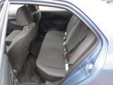 2008 Toyota Yaris Sedan Rear Seat