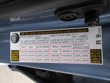 2008 Toyota Yaris Sedan Info Tag