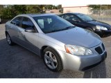 2007 Liquid Silver Metallic Pontiac G6 V6 Sedan #76185194