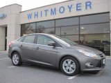 2012 Sterling Grey Metallic Ford Focus SEL Sedan #76185741