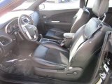 2012 Chrysler 200 S Convertible Black Interior