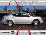 2012 Bright Silver Metallic Dodge Avenger SE #76223929