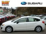 2013 Satin White Pearl Subaru Impreza 2.0i 5 Door #76224055