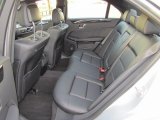 2011 Mercedes-Benz E 350 Sedan Rear Seat