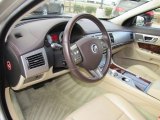 2010 Jaguar XF Premium Sport Sedan Barley Interior