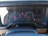 2002 Jeep Wrangler X 4x4 Gauges