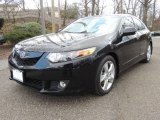 Crystal Black Pearl Acura TSX in 2010