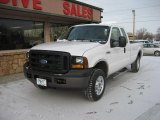 2007 Oxford White Clearcoat Ford F250 Super Duty XL SuperCab 4x4 #76224504