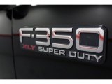 2002 Ford F350 Super Duty XLT Regular Cab 4x4 Marks and Logos