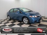 2009 Atomic Blue Metallic Honda Civic LX-S Sedan #76224349