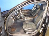 2012 BMW 7 Series ActiveHybrid 750i Sedan Front Seat