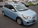 2013 Hyundai Accent Clearwater Blue