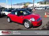 2012 Chili Red Mini Cooper Coupe #76224213