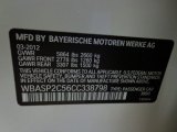 2012 5 Series Color Code for Alpine White - Color Code: 300