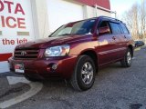 2005 Salsa Red Pearl Toyota Highlander V6 4WD #76224450