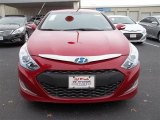 2012 Venetian Red Pearl Hyundai Sonata Hybrid #76223963