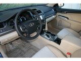 2013 Toyota Camry Hybrid XLE Ivory Interior