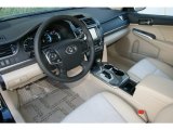 2013 Toyota Camry Hybrid XLE Ivory Interior