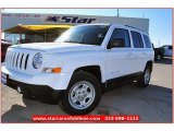 2013 Bright White Jeep Patriot Sport #76224316