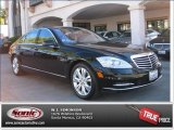 2010 Black Mercedes-Benz S 400 Hybrid Sedan #76224092