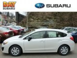 2013 Satin White Pearl Subaru Impreza 2.0i 5 Door #76224060