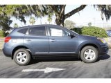 Graphite Blue Nissan Rogue in 2013