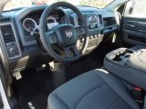 2013 Ram 1500 Tradesman Regular Cab Black/Diesel Gray Interior