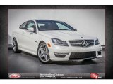 2013 Diamond White Metallic Mercedes-Benz C 63 AMG Coupe #76279013