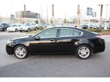 Crystal Black Pearl Acura TL in 2011