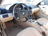 2004 BMW 3 Series 325i Wagon Sand Interior