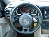 2013 Volkswagen Beetle 2.5L Convertible Steering Wheel