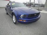 2008 Vista Blue Metallic Ford Mustang V6 Deluxe Convertible #76333198