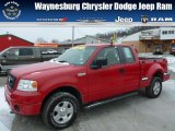 2008 Bright Red Ford F150 STX SuperCab 4x4 #76332789