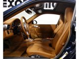 2010 Porsche 911 Turbo Coupe Natural Brown Interior
