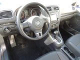 2010 Volkswagen Jetta SE SportWagen Titan Black Interior
