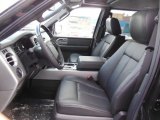 2013 Ford Expedition EL Limited 4x4 Charcoal Black Interior