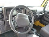 2002 Jeep Wrangler SE 4x4 Steering Wheel