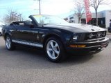 2008 Black Ford Mustang V6 Deluxe Convertible #76332474