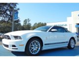 2013 Performance White Ford Mustang V6 Convertible #76332591